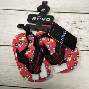 Revo Baby Flip Flops Cars size 2